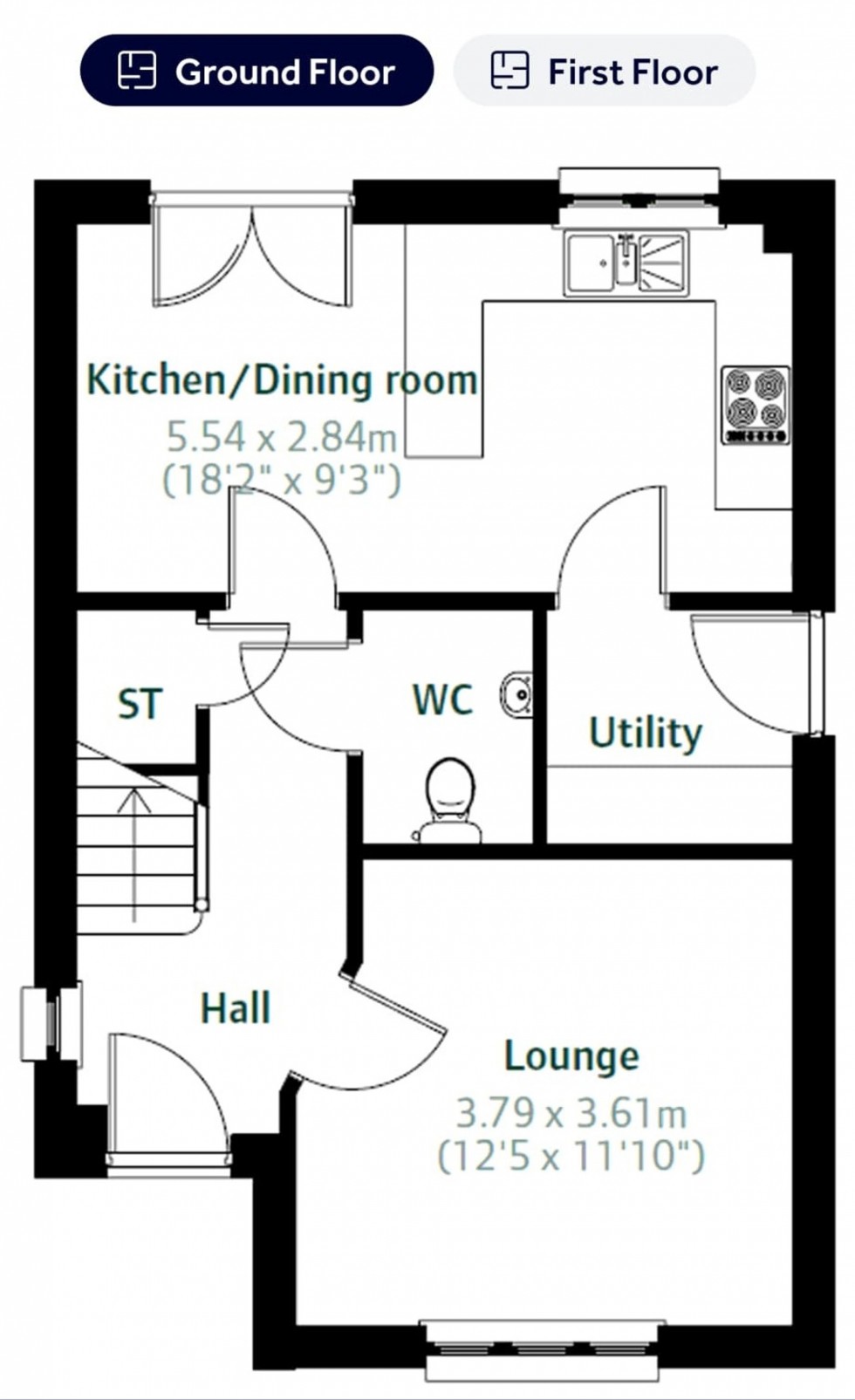 Floorplan for Tansay Drive, Chryston, G69