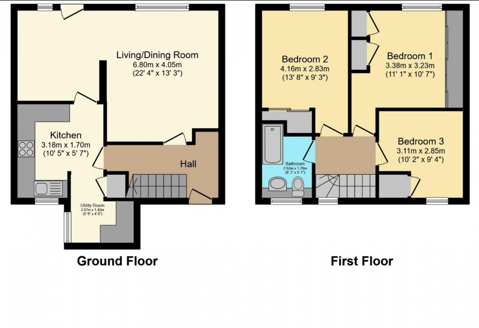 Floorplan for Henry Bell Green, East Kilbride, G75