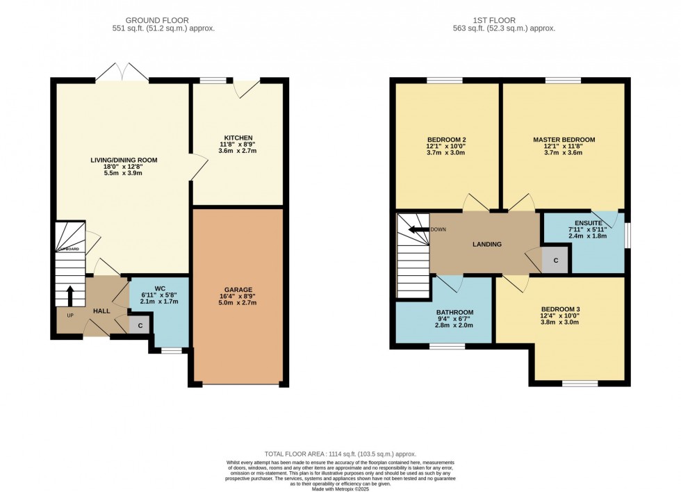 Floorplan for Skylark Gardens, Cambuslang, G72