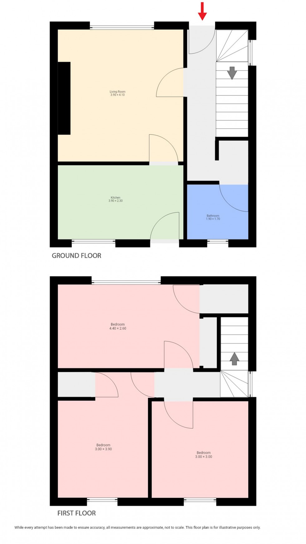 Floorplan for Wingate Avenue, Dalry, KA24