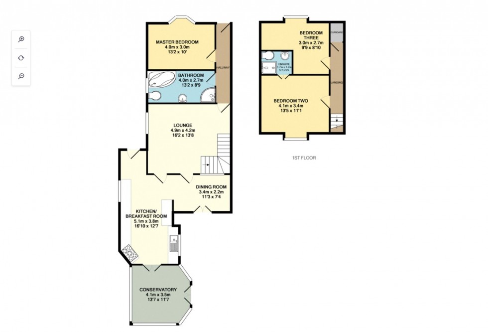 Floorplan for Gill Road, Wishaw, ML2