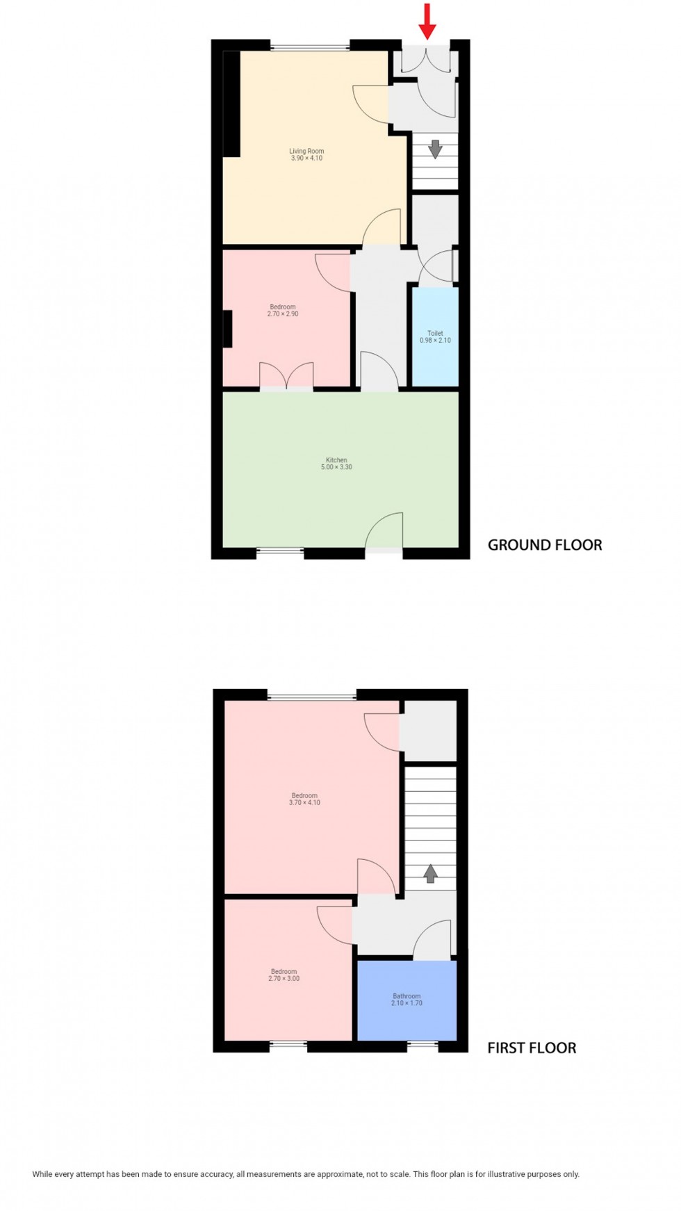 Floorplan for Eastcroft Terrace, Glasgow, G21