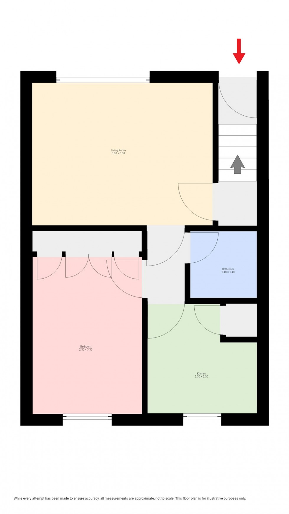 Floorplan for Lesley Quadrant, Bellshill, ML4