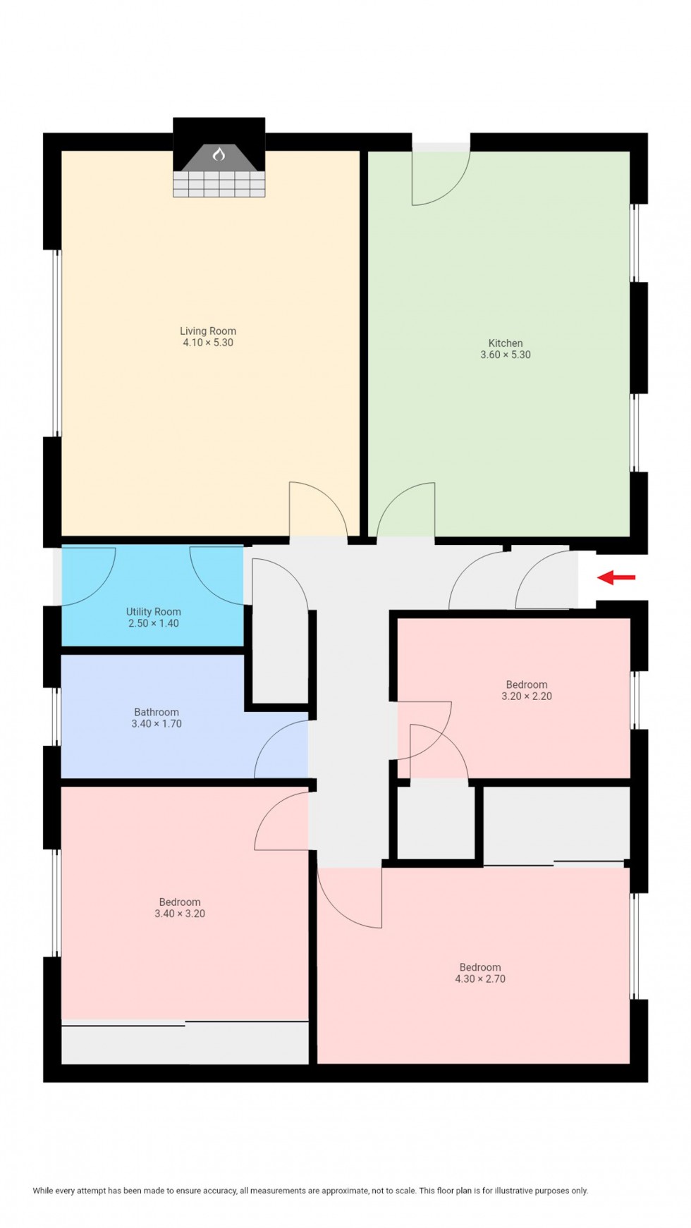 Floorplan for Almond Terrace, Harthill, ML7