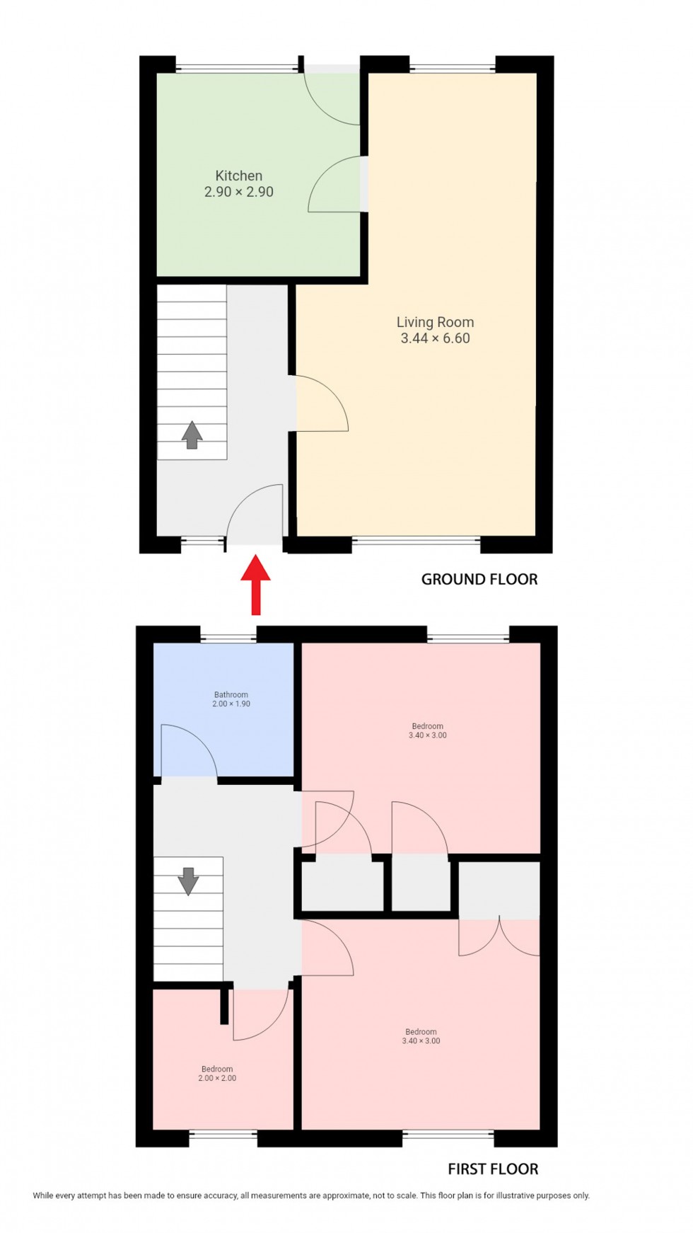 Floorplan for Broomdyke Way, Paisley, PA3