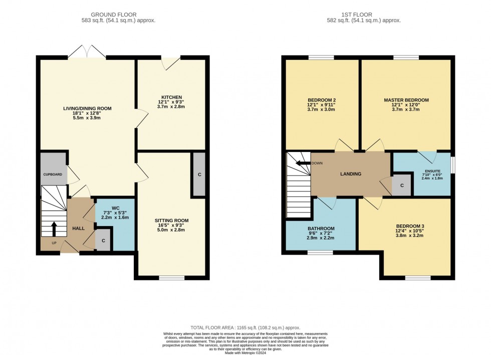 Floorplan for Honeysuckle Drive, Cambuslang, G72